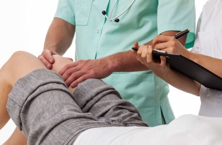 Diagnosticul articulației genunchiului